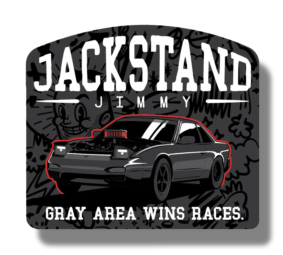 Jackstand Jimmy 240sx Sticker