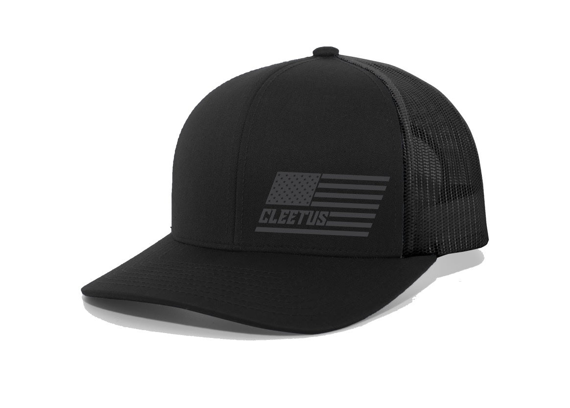 Cleetus Machine Flag Asphalt Snapback