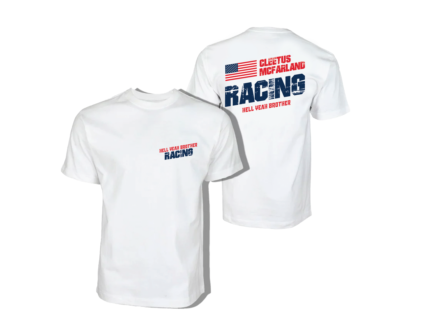 Hell Yeah Brother Racing Shirt (Black or White)