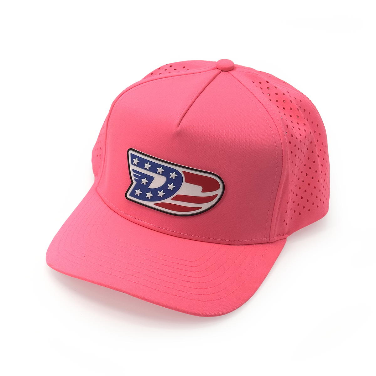 Downforce Danny Neon Performance Trucker Hat - Pink