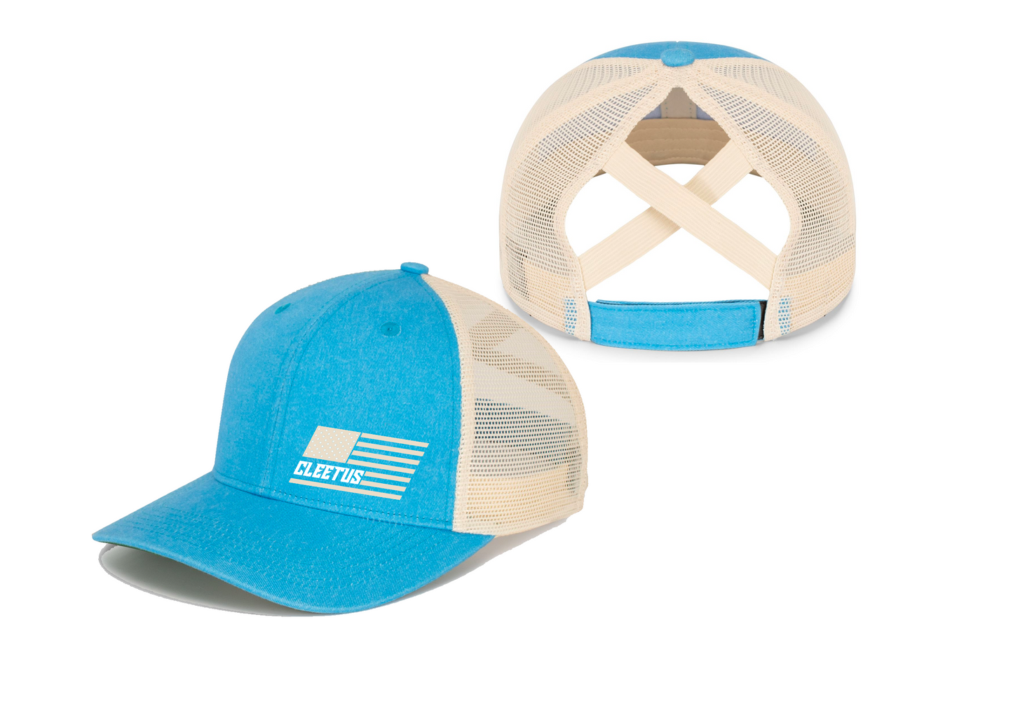 Women's Ponytail Cleetus Hats
