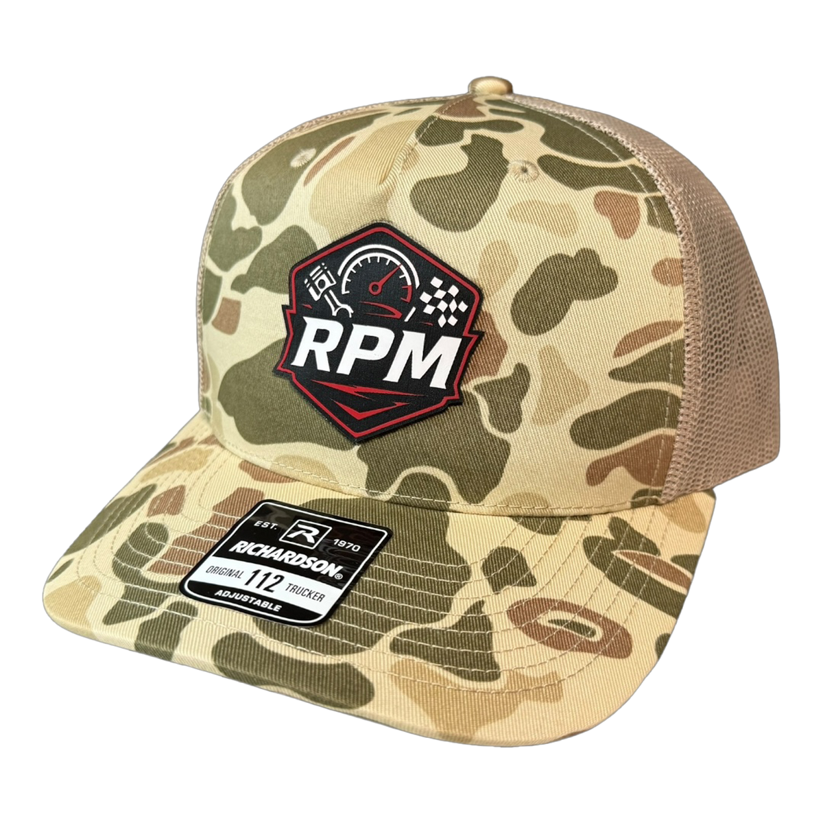 Parker's RPM Duck Camo Richardson Snapback
