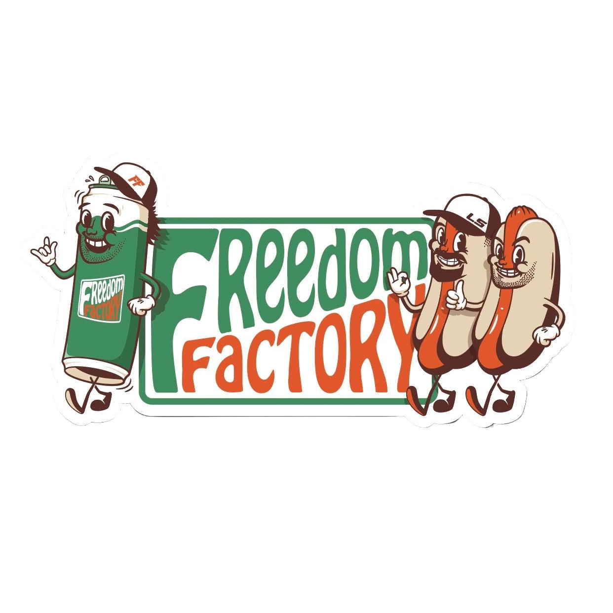 FF Weenies Sticker