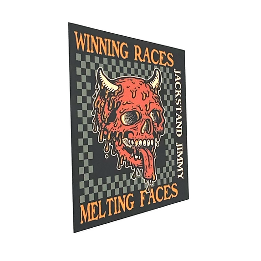 Jackstand Jimmy Melting Face Sticker