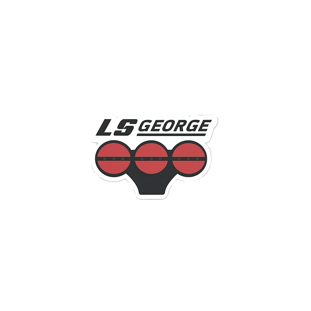 LS George Blower Sticker