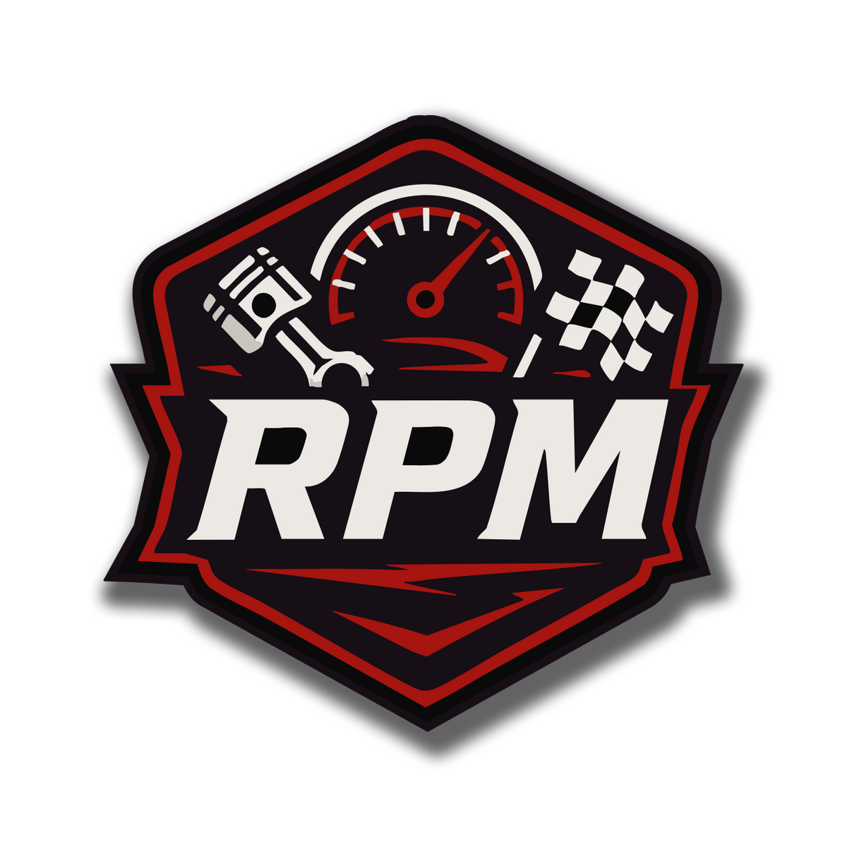 Parker's RPM Sticker
