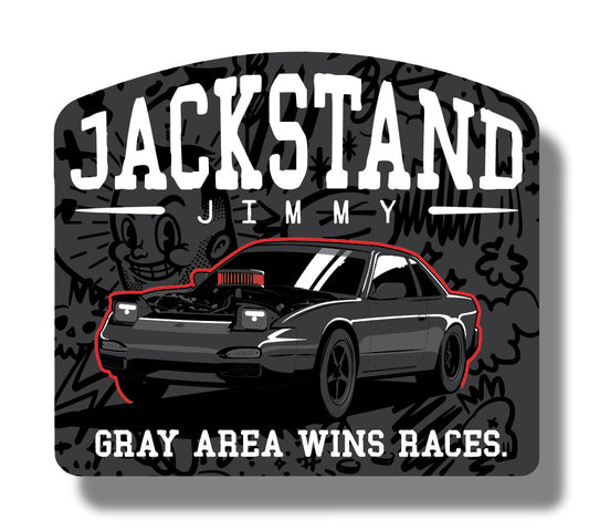 Jackstand Jimmy 240sx Sticker