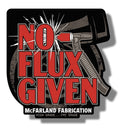 Tye Grade No Flux Sticker