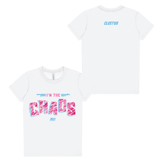 Cleetus McFarland Chaos Girl's T Shirt