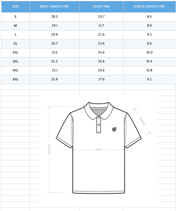Cleetus Black Performance Polo