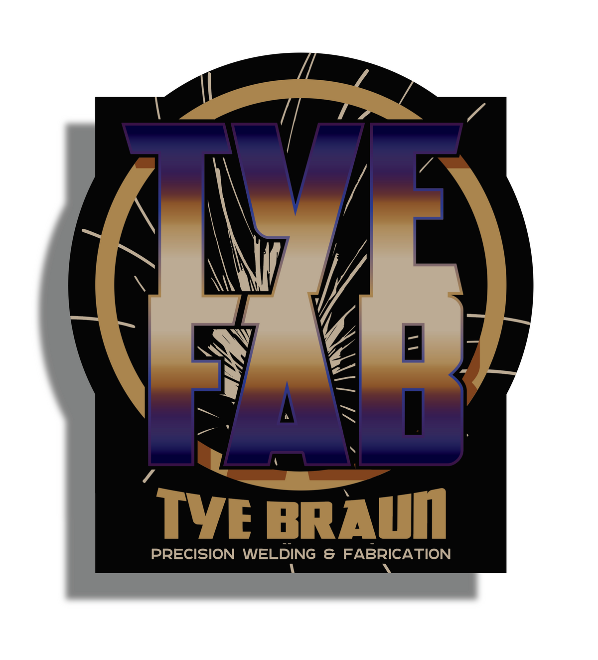 Tye Fab Sticker