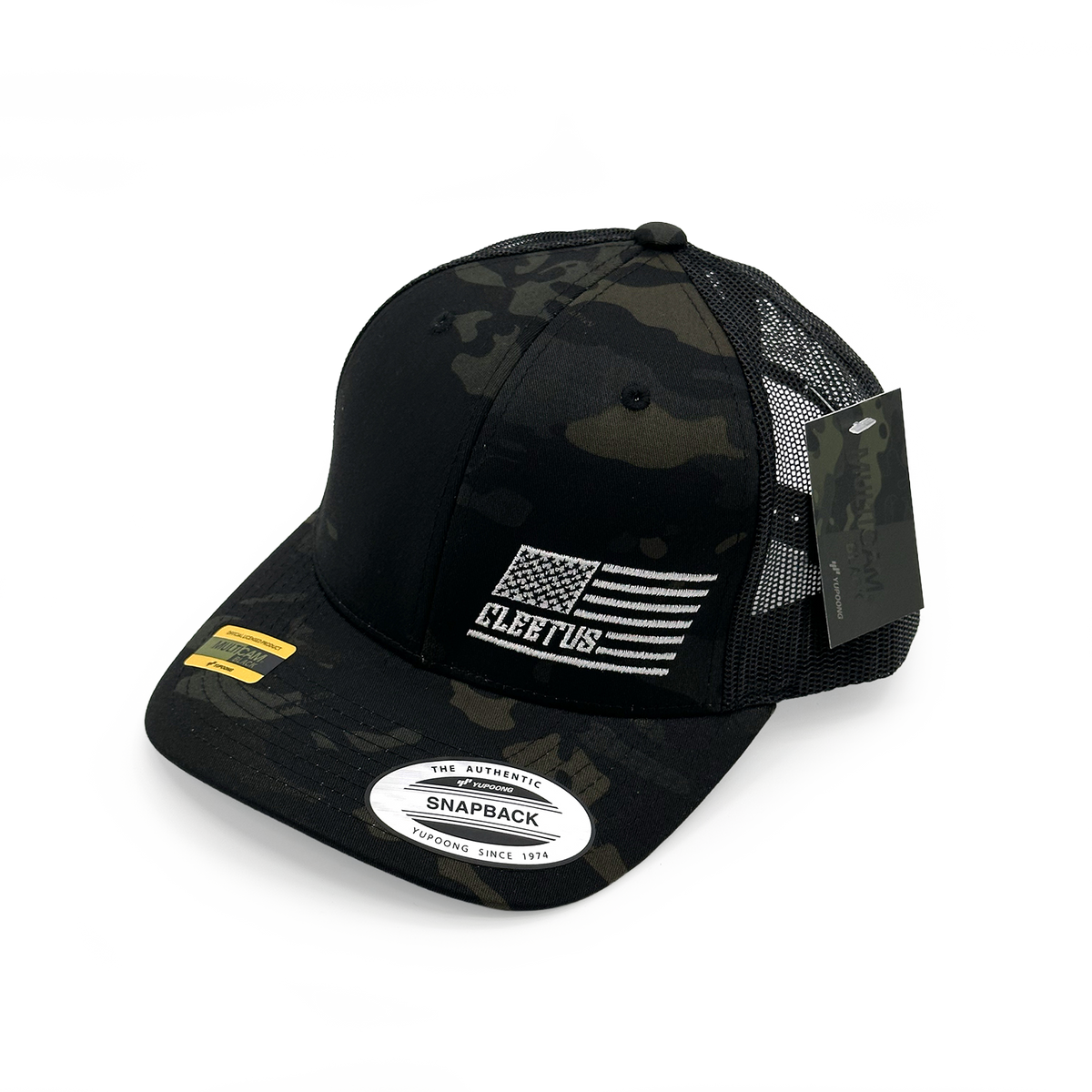 Cleetus Machine Logo Camo Yupong Snapback