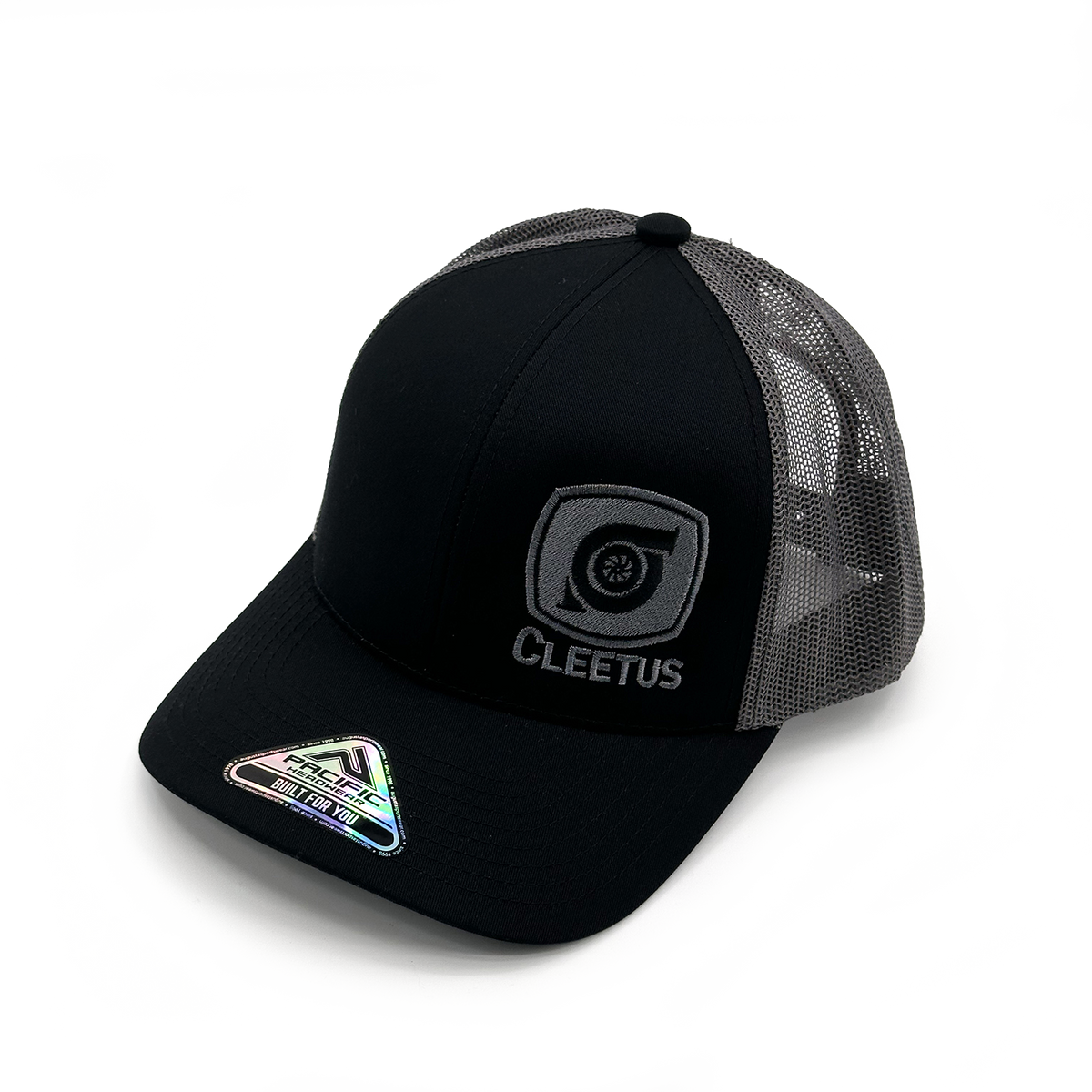 Cleetus Black and Grey Turbo Snapback