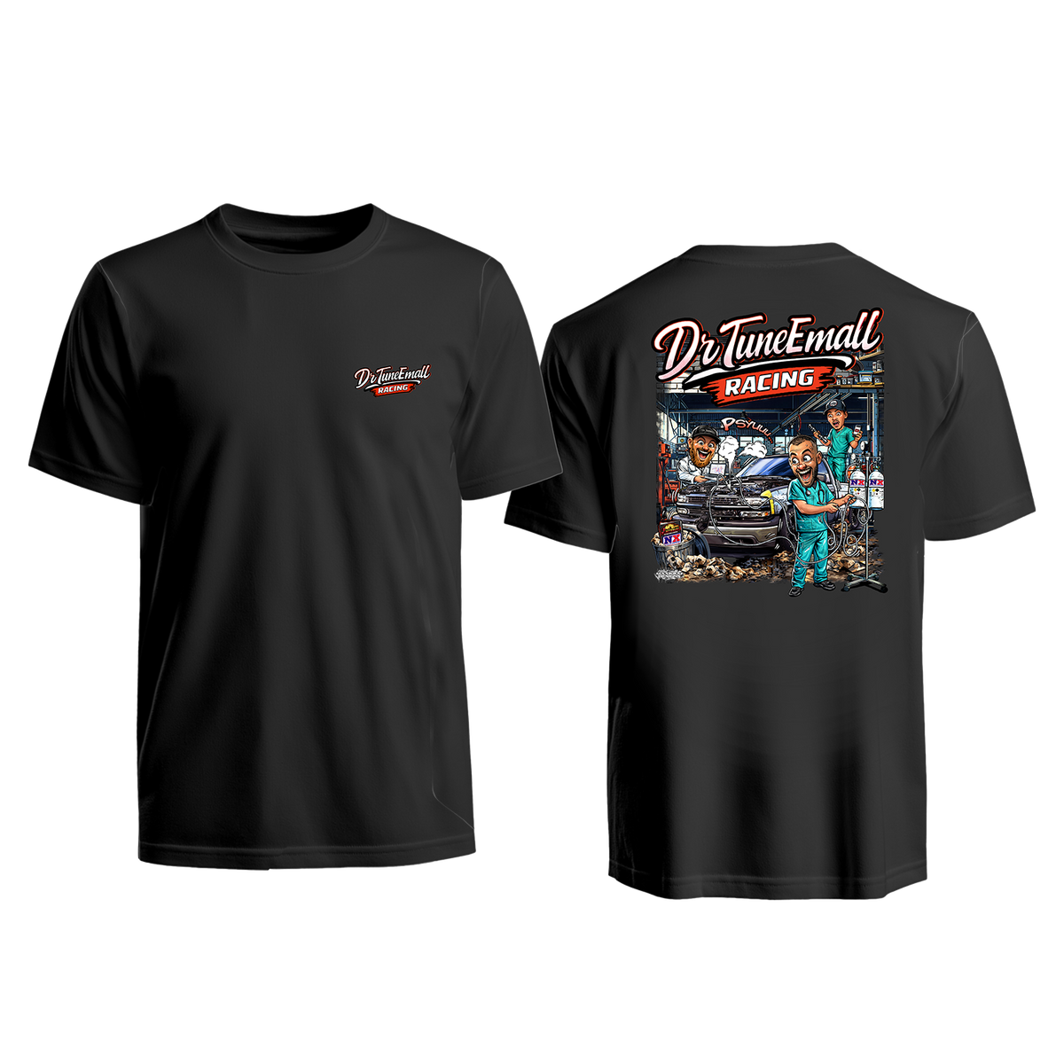 Dr. TuneEmAll's Diagnostic Shirt