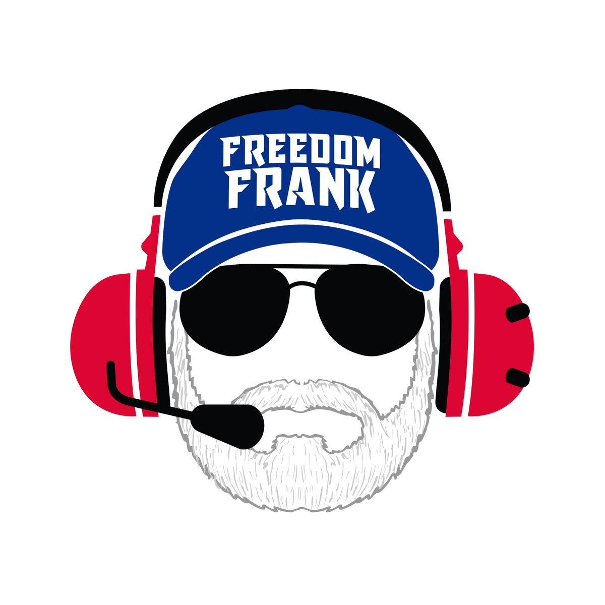 Freedom Frank Sticker