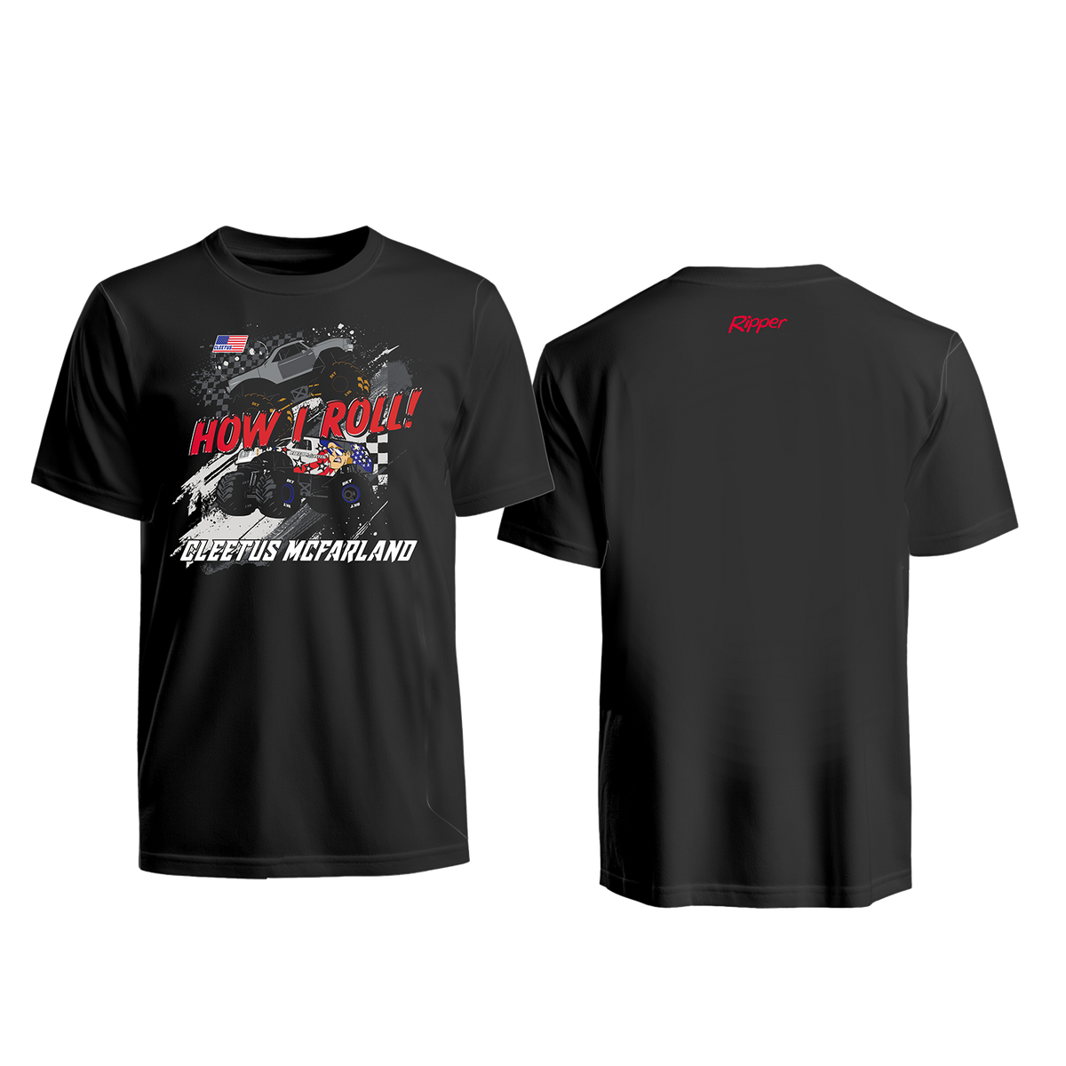 Cleetus YOUTH Monster Truck Shirt