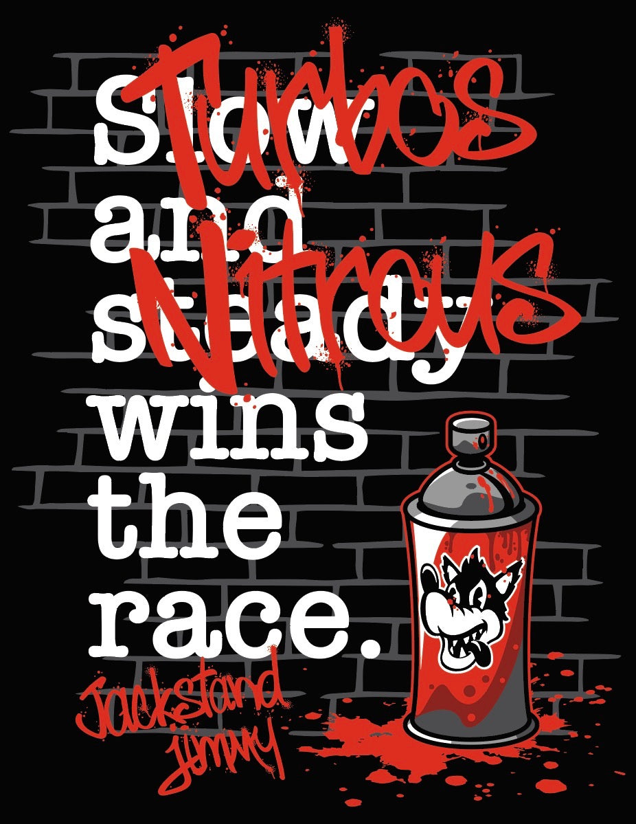 Jackstand Jimmy Turbos and Nitrous Shirt