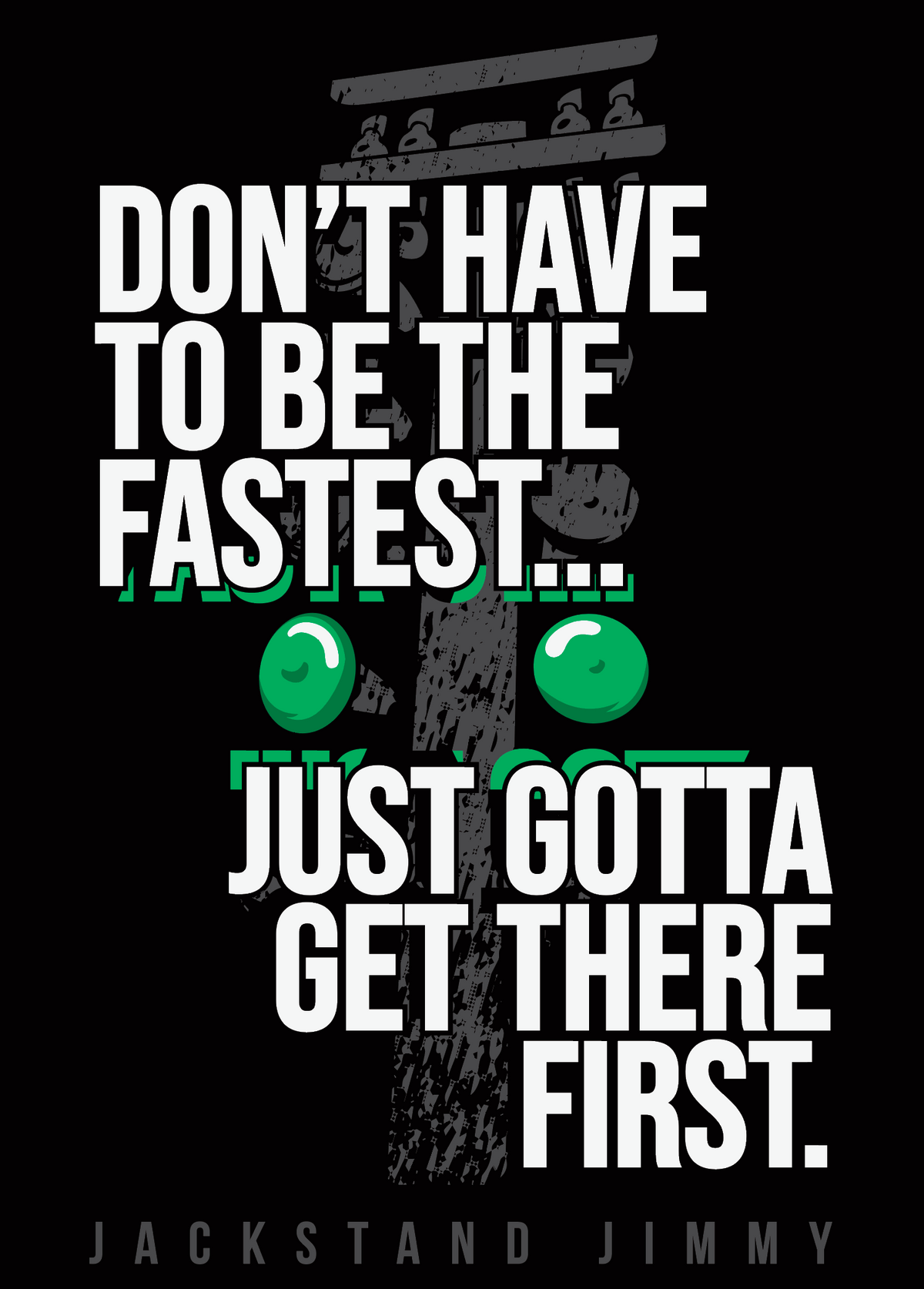 Jackstand Jimmy Fast First Sticker