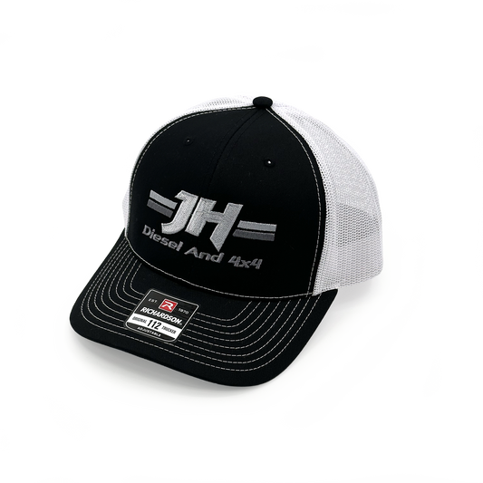 JH's Diesel Grey Front Logo Snapback Hat