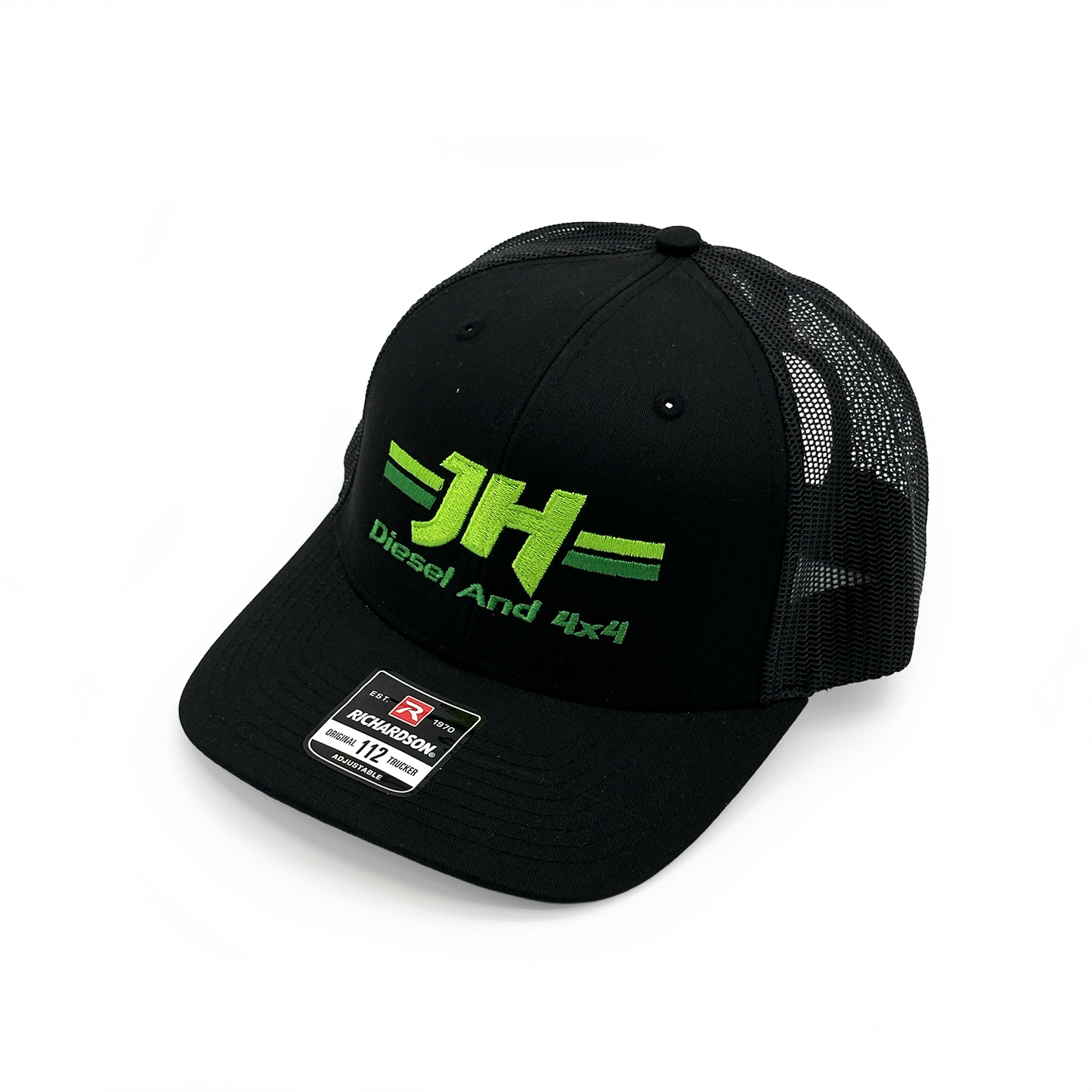 JH's Diesel Green Front Logo Snapback Hat