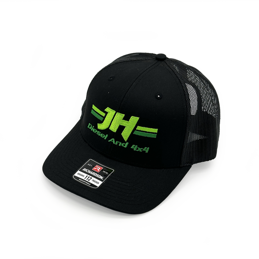 JH's Diesel Green Front Logo Snapback Hat