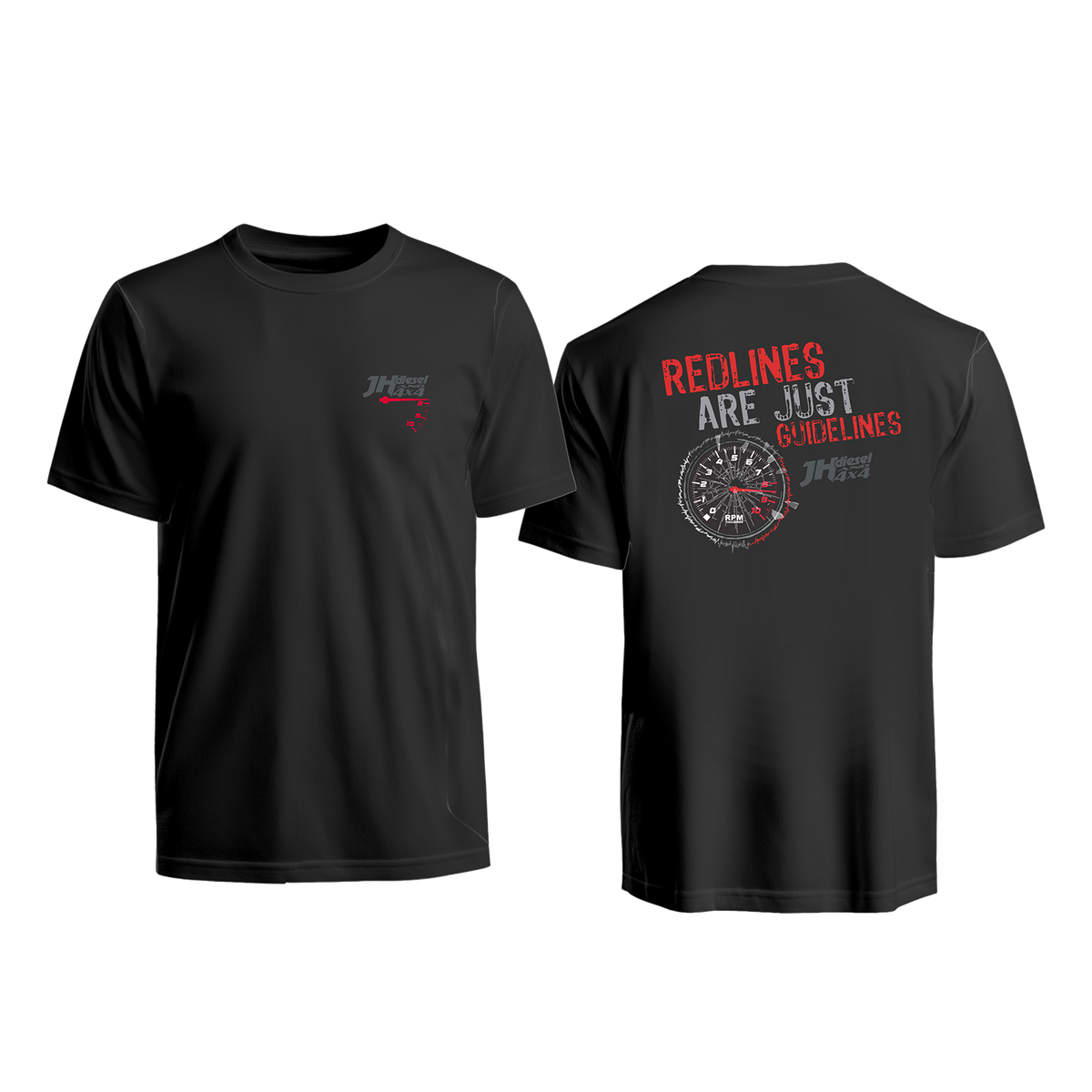 JH's Diesel Red Lines Shirt