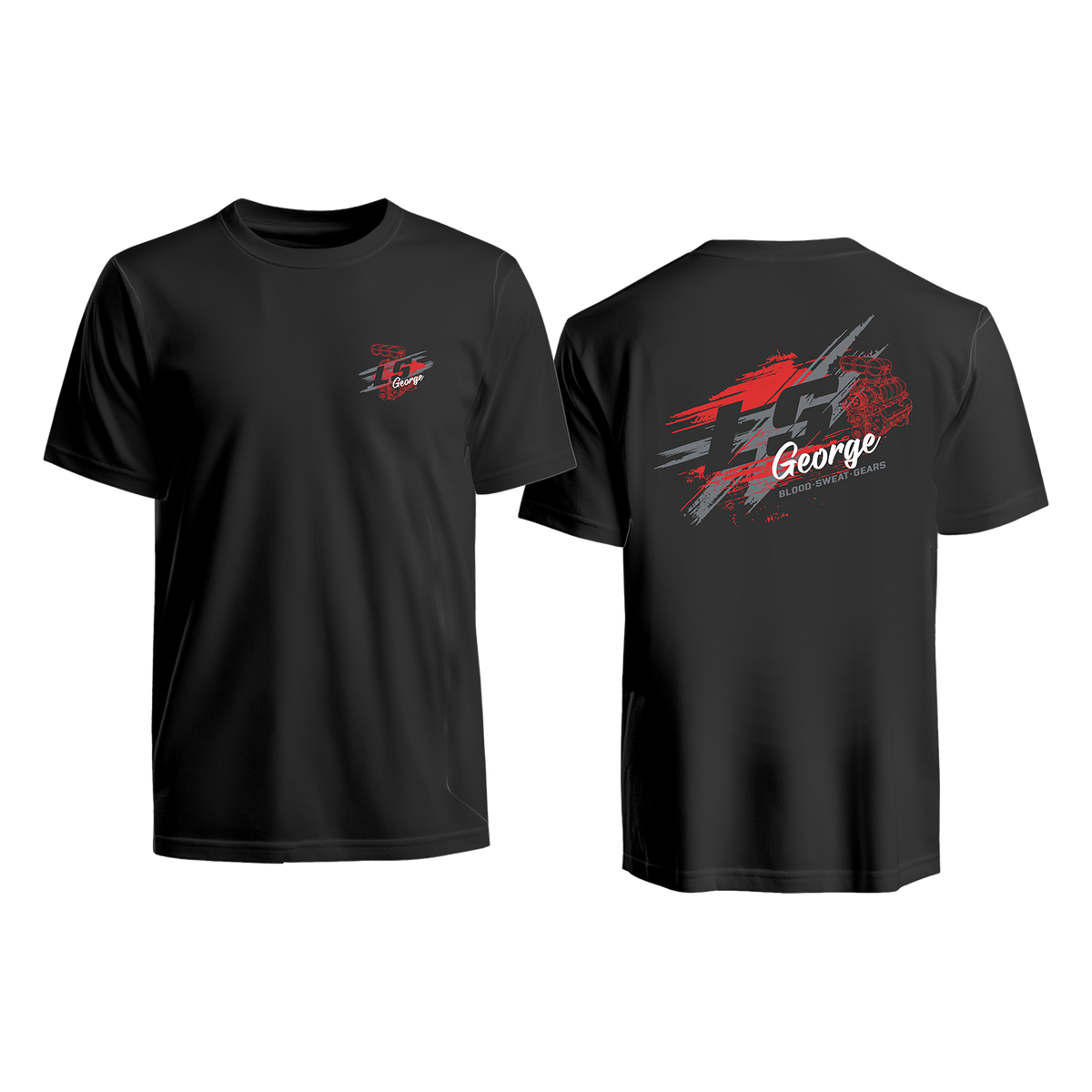 LS George's Blood Sweat Gears Shirt