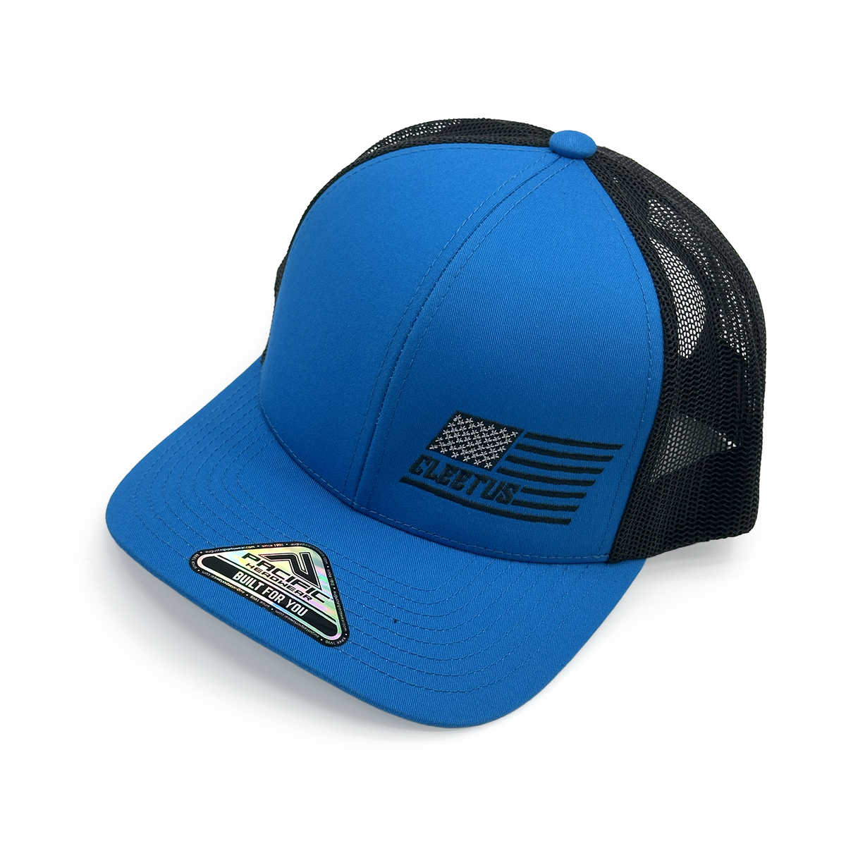 Blue Cleetus Machine Logo Snapback