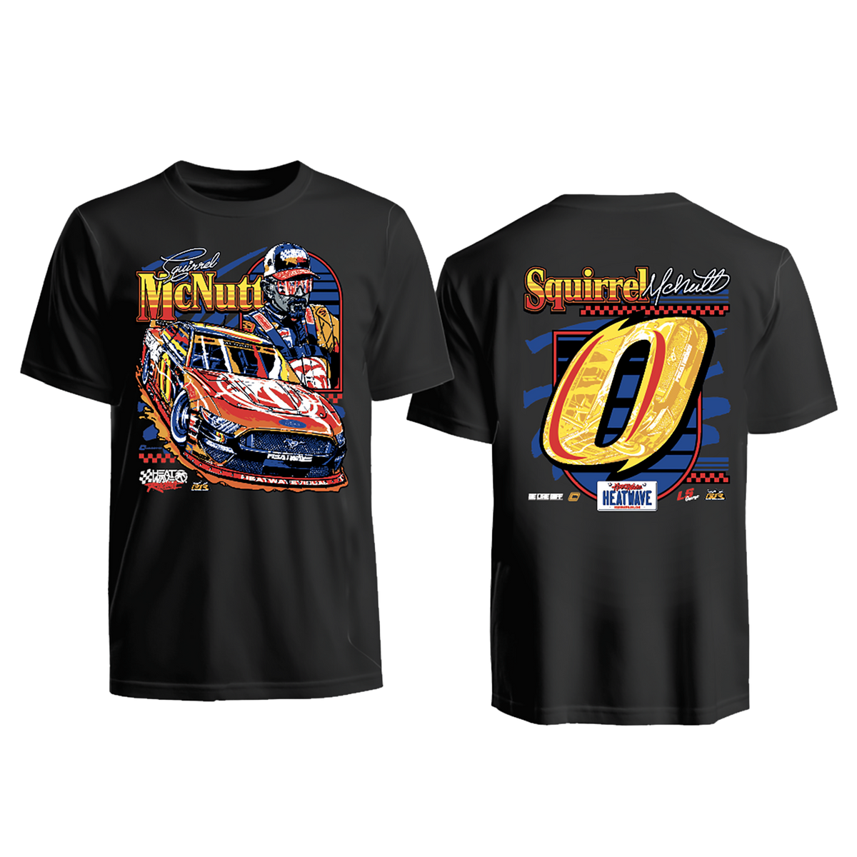 LS George Squirrel McNutt Heatwave Racing Shirt
