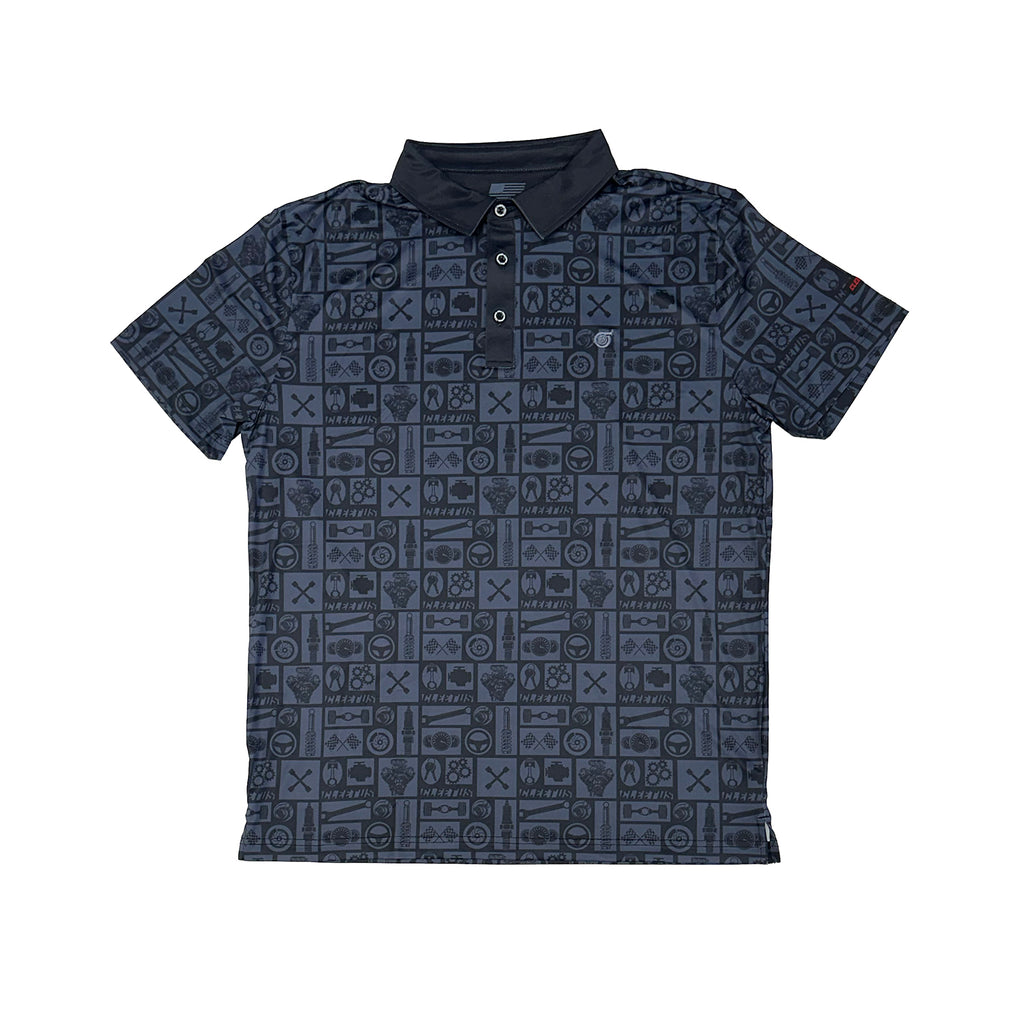 Cleetus Black Performance Polo