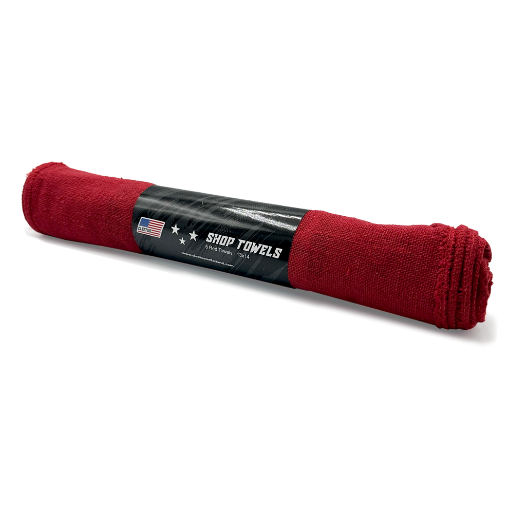 Cleetus 5 Pack Shop Towel Set