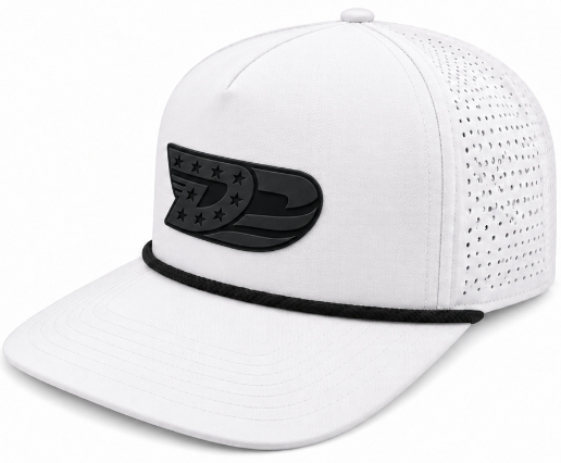 Downforce Danny Performance White -Hat