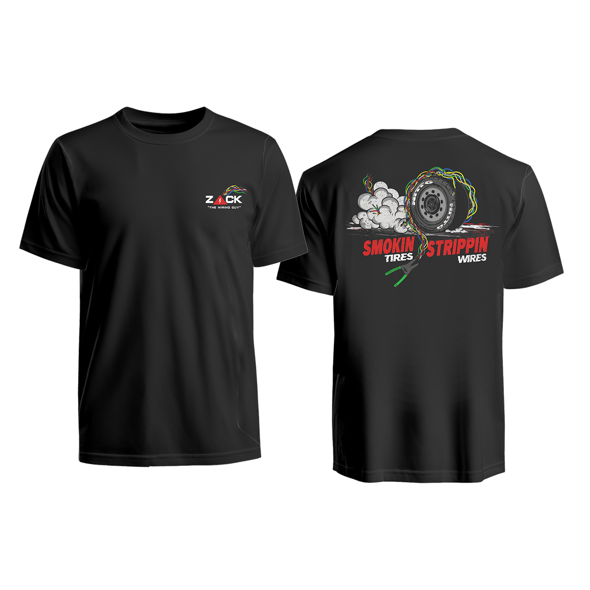 Zack The Wiring Guy's Strippin Wires Shirt