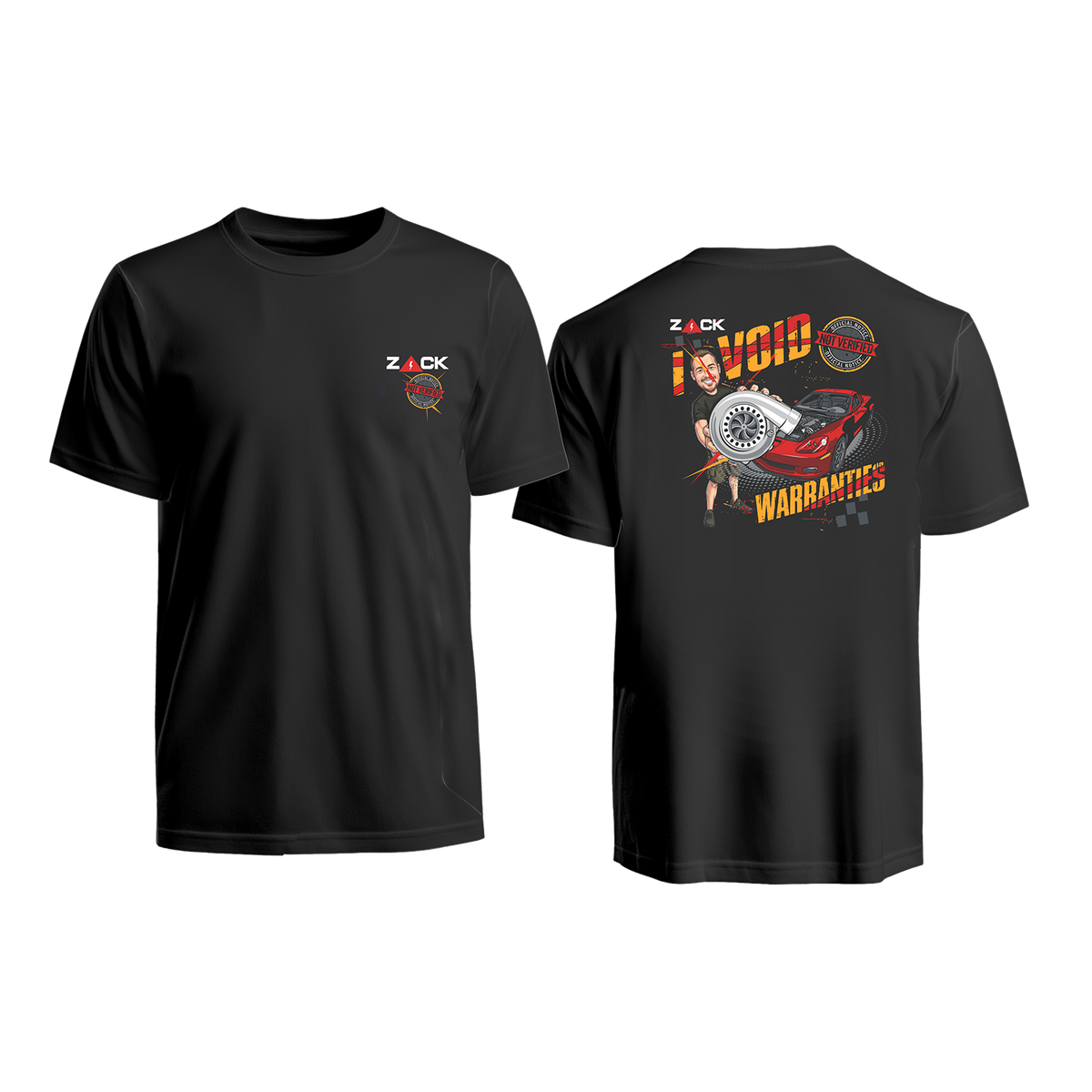 Zack Void Warranties Shirt