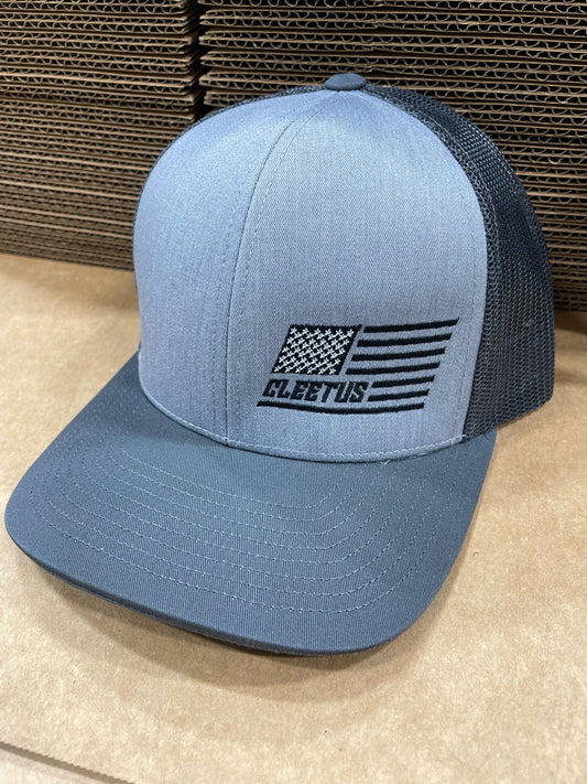 Black and Gray Machine Cleetus Hat